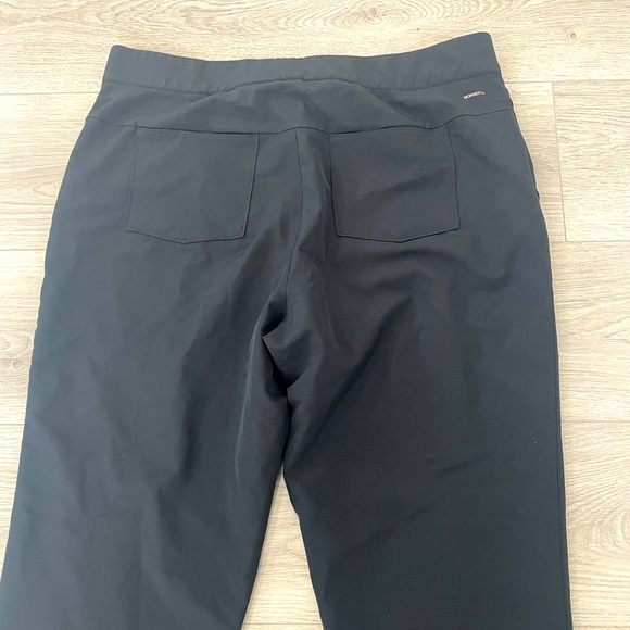 Black Lined Tailored "Comfort Stretch" Elastic-Waist Pants Everyday/Work pants - Picture 5 of 12